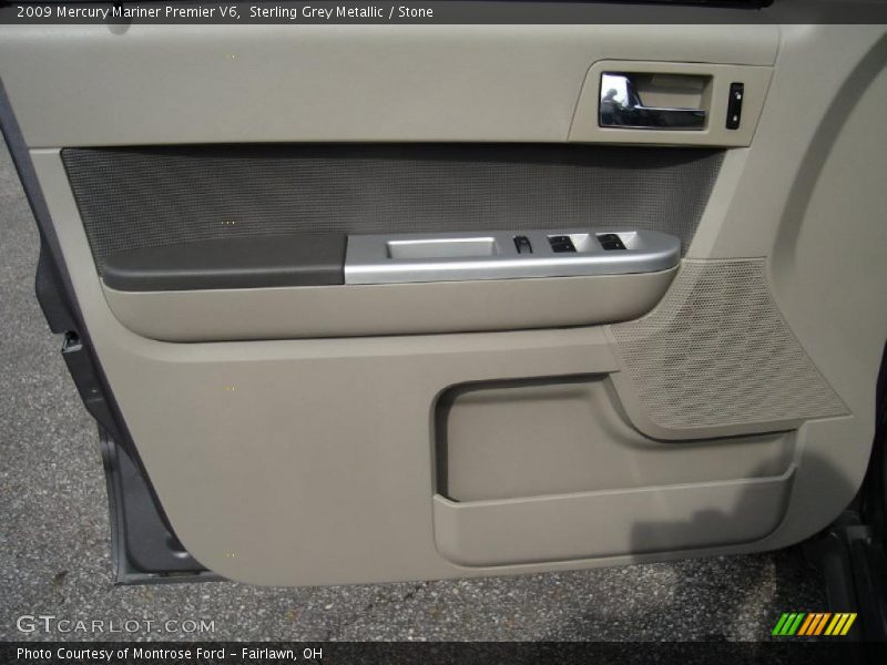 Sterling Grey Metallic / Stone 2009 Mercury Mariner Premier V6