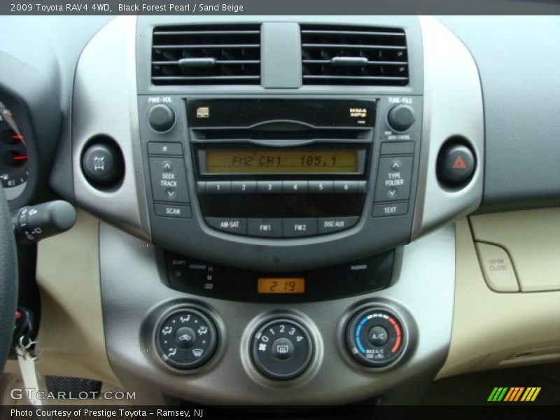 Black Forest Pearl / Sand Beige 2009 Toyota RAV4 4WD