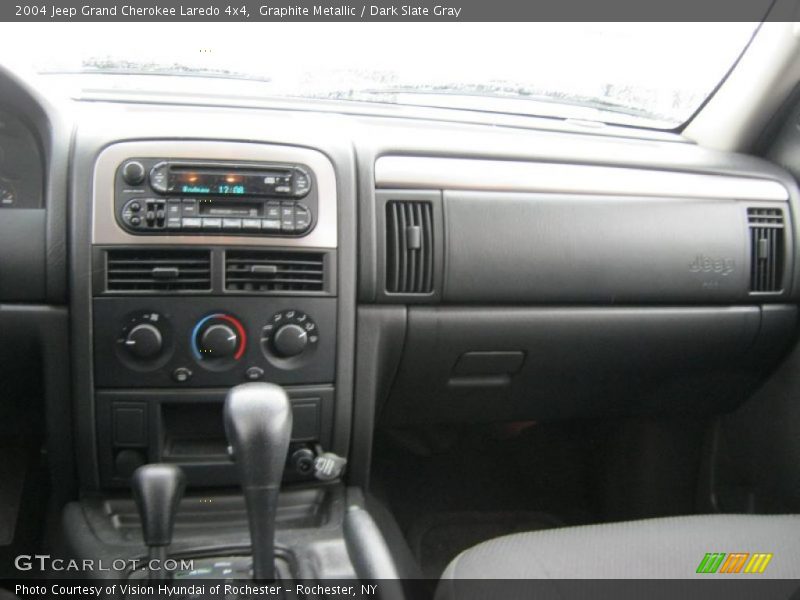 Graphite Metallic / Dark Slate Gray 2004 Jeep Grand Cherokee Laredo 4x4