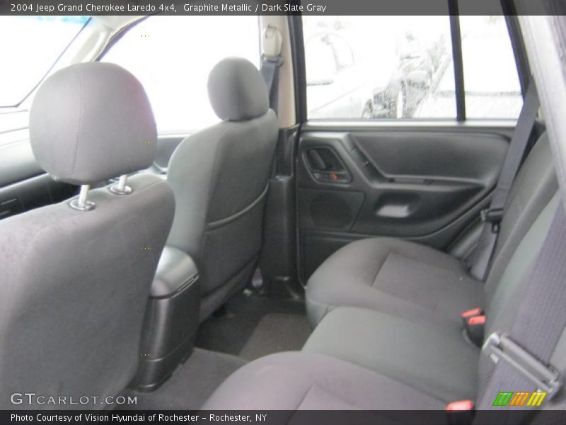 Graphite Metallic / Dark Slate Gray 2004 Jeep Grand Cherokee Laredo 4x4