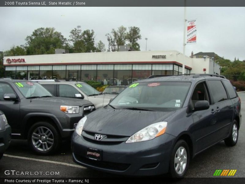 Slate Metallic / Stone 2008 Toyota Sienna LE