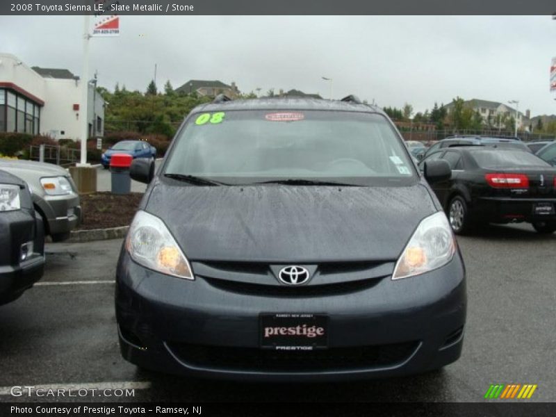 Slate Metallic / Stone 2008 Toyota Sienna LE