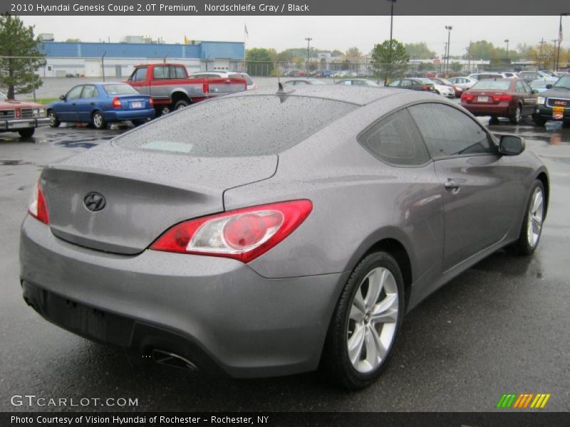 Nordschleife Gray / Black 2010 Hyundai Genesis Coupe 2.0T Premium