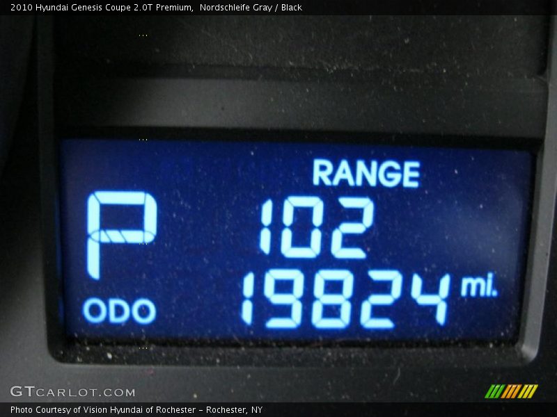 Nordschleife Gray / Black 2010 Hyundai Genesis Coupe 2.0T Premium