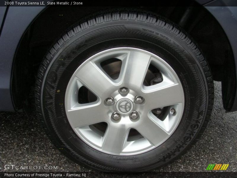 Slate Metallic / Stone 2008 Toyota Sienna LE