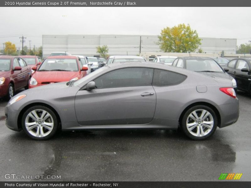 Nordschleife Gray / Black 2010 Hyundai Genesis Coupe 2.0T Premium
