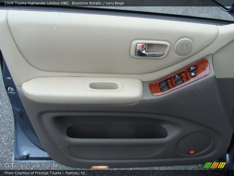 Bluestone Metallic / Ivory Beige 2006 Toyota Highlander Limited 4WD