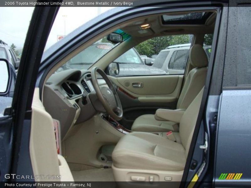 Bluestone Metallic / Ivory Beige 2006 Toyota Highlander Limited 4WD