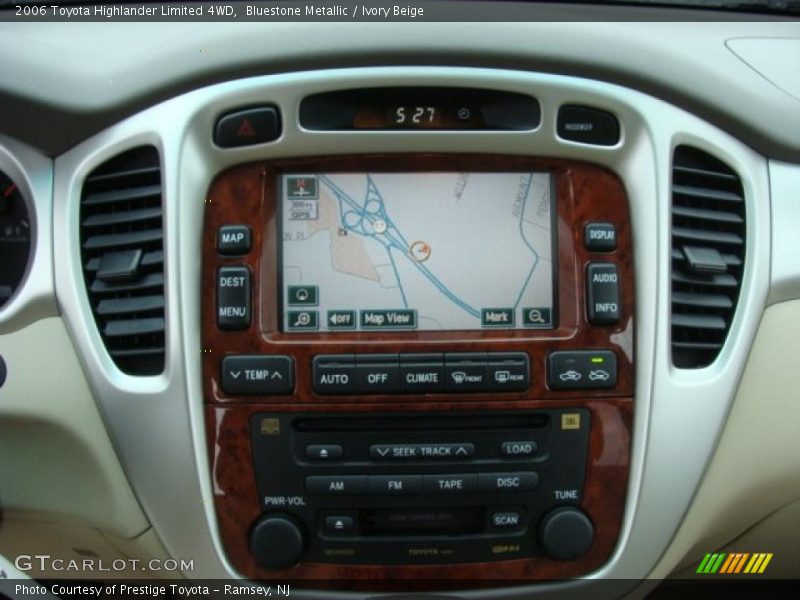 Bluestone Metallic / Ivory Beige 2006 Toyota Highlander Limited 4WD