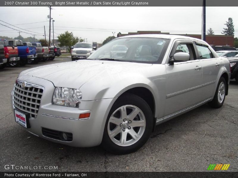 Bright Silver Metallic / Dark Slate Gray/Light Graystone 2007 Chrysler 300 Touring