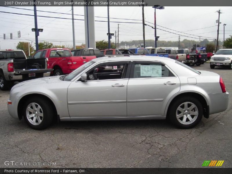 Bright Silver Metallic / Dark Slate Gray/Light Graystone 2007 Chrysler 300 Touring