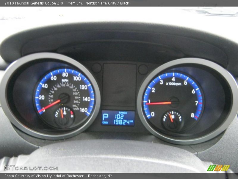 Nordschleife Gray / Black 2010 Hyundai Genesis Coupe 2.0T Premium