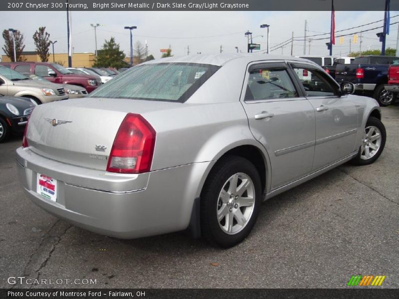 Bright Silver Metallic / Dark Slate Gray/Light Graystone 2007 Chrysler 300 Touring