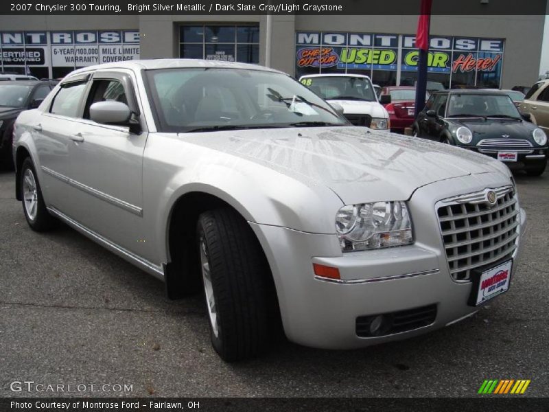 Bright Silver Metallic / Dark Slate Gray/Light Graystone 2007 Chrysler 300 Touring