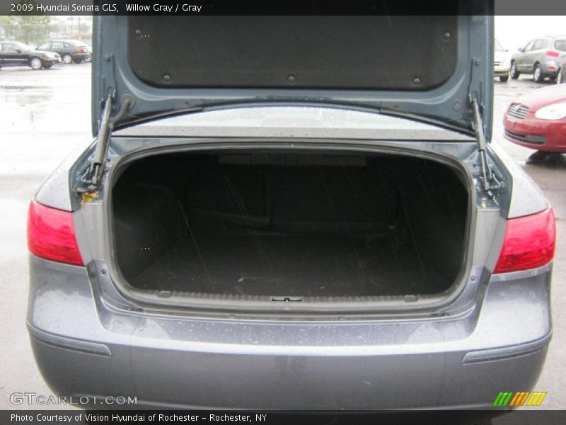 Willow Gray / Gray 2009 Hyundai Sonata GLS