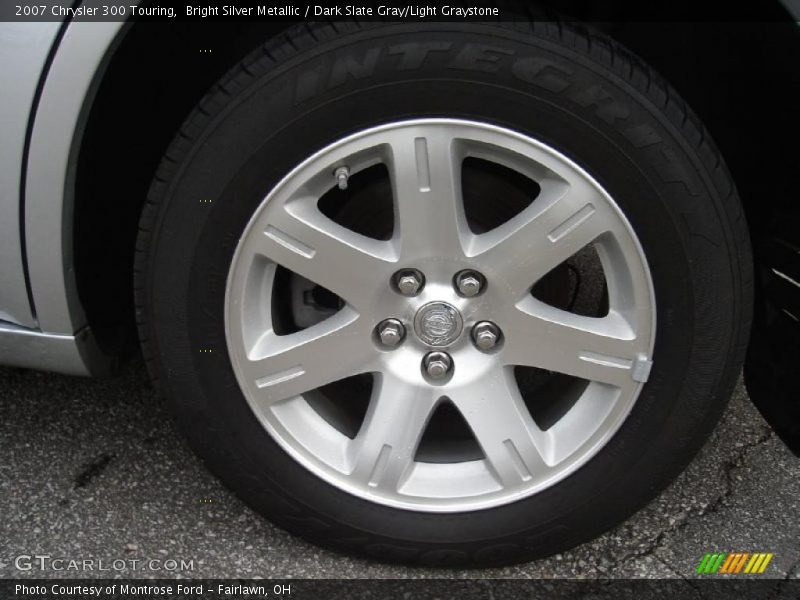 Bright Silver Metallic / Dark Slate Gray/Light Graystone 2007 Chrysler 300 Touring