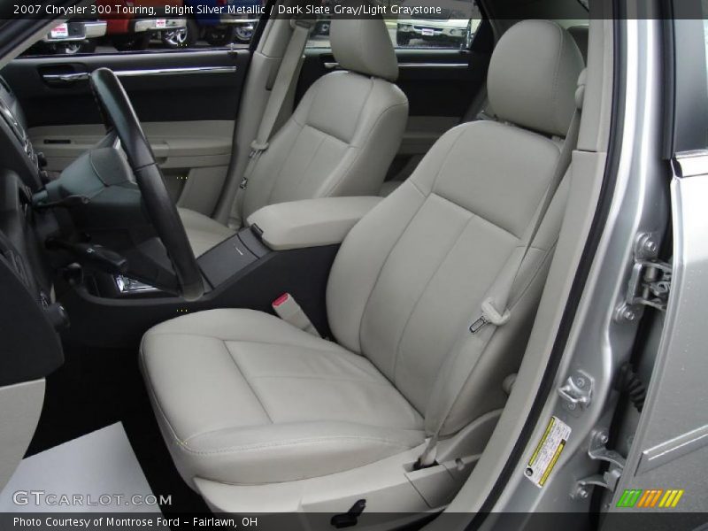 Bright Silver Metallic / Dark Slate Gray/Light Graystone 2007 Chrysler 300 Touring