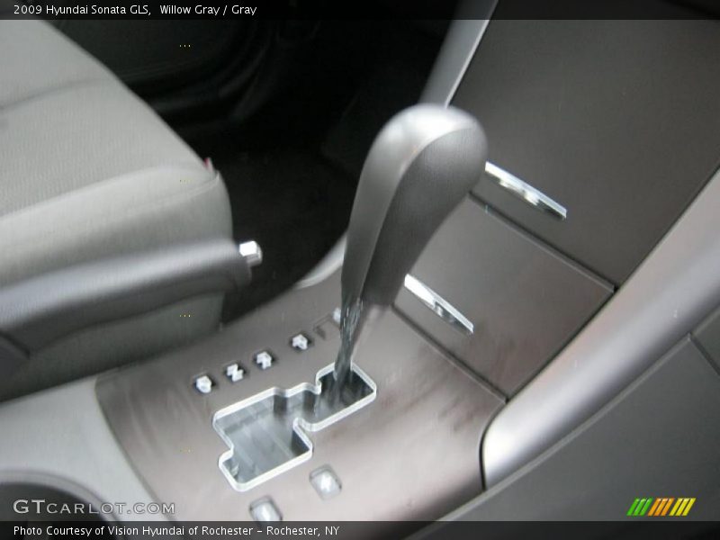 Willow Gray / Gray 2009 Hyundai Sonata GLS