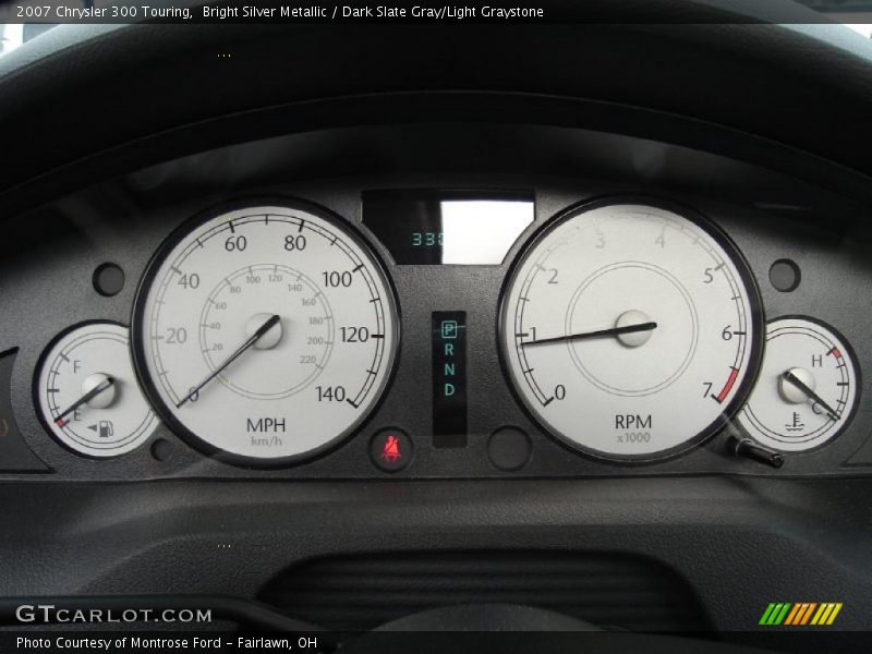 Bright Silver Metallic / Dark Slate Gray/Light Graystone 2007 Chrysler 300 Touring