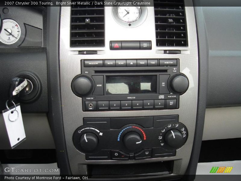 Bright Silver Metallic / Dark Slate Gray/Light Graystone 2007 Chrysler 300 Touring