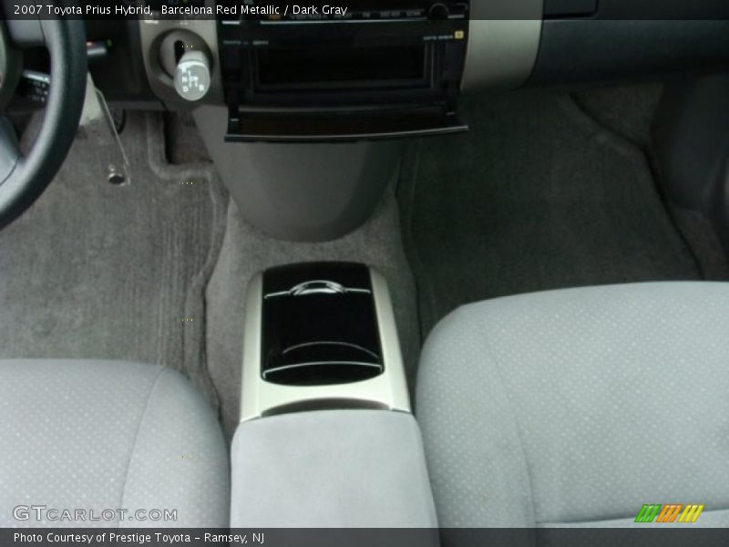 Barcelona Red Metallic / Dark Gray 2007 Toyota Prius Hybrid