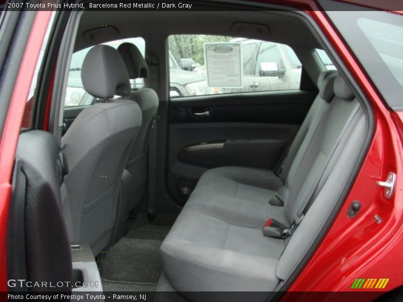 Barcelona Red Metallic / Dark Gray 2007 Toyota Prius Hybrid