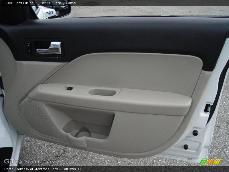 White Suede / Camel 2008 Ford Fusion SE