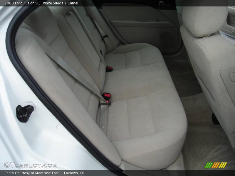 White Suede / Camel 2008 Ford Fusion SE
