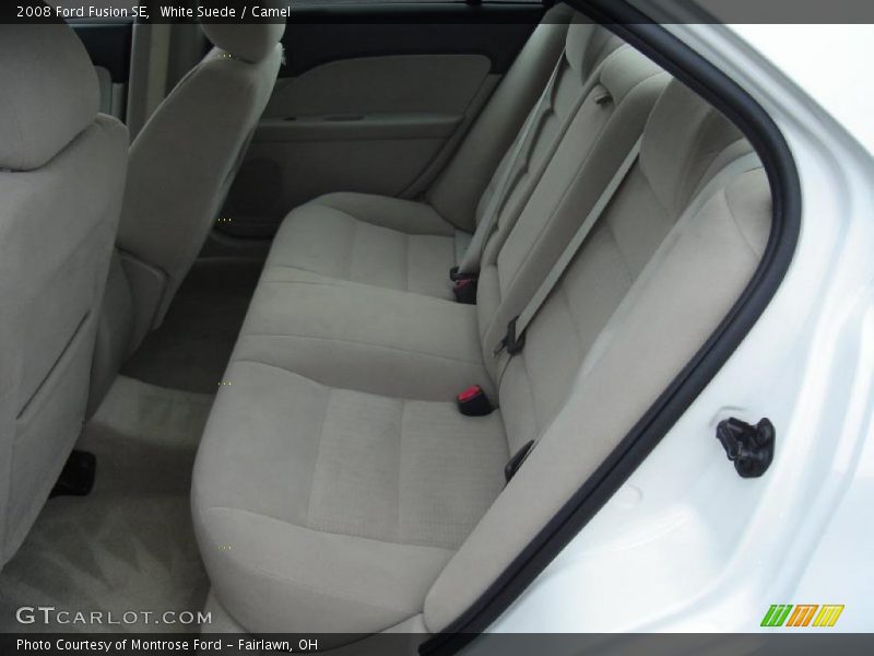 White Suede / Camel 2008 Ford Fusion SE