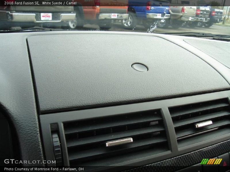 White Suede / Camel 2008 Ford Fusion SE