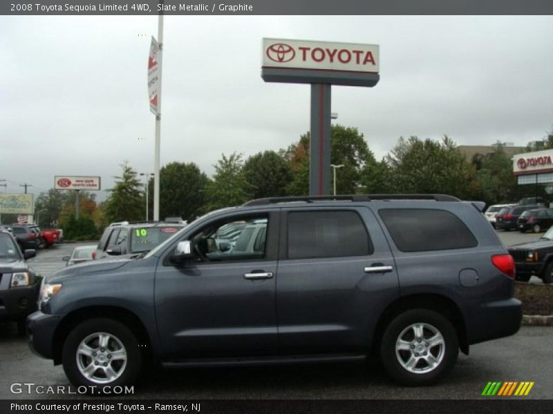 Slate Metallic / Graphite 2008 Toyota Sequoia Limited 4WD
