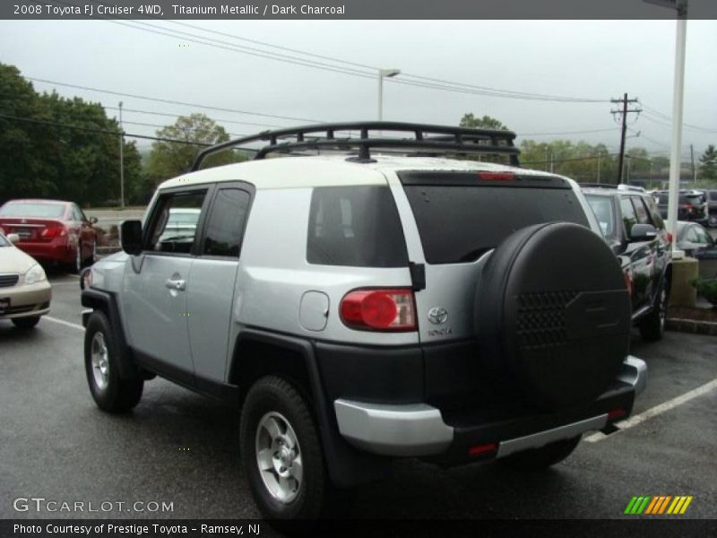 Titanium Metallic / Dark Charcoal 2008 Toyota FJ Cruiser 4WD