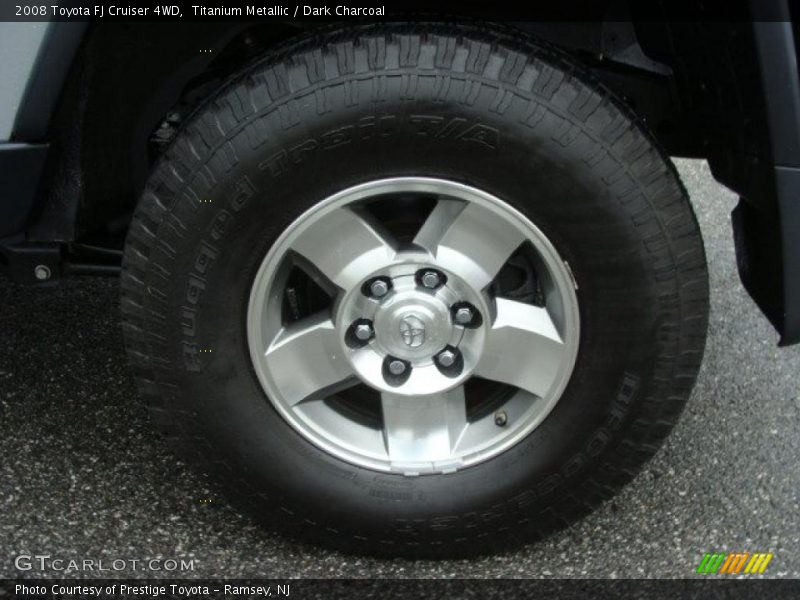 Titanium Metallic / Dark Charcoal 2008 Toyota FJ Cruiser 4WD