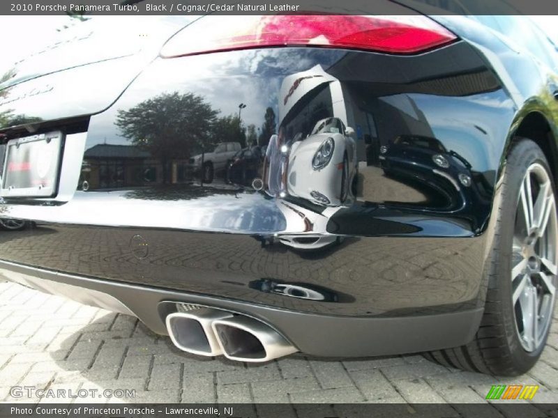 Black / Cognac/Cedar Natural Leather 2010 Porsche Panamera Turbo