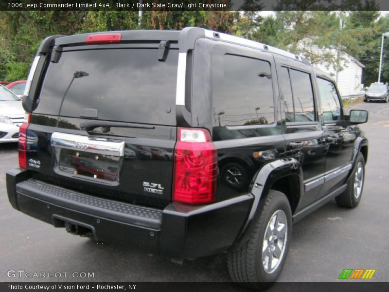 Black / Dark Slate Gray/Light Graystone 2006 Jeep Commander Limited 4x4