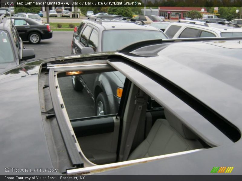Black / Dark Slate Gray/Light Graystone 2006 Jeep Commander Limited 4x4