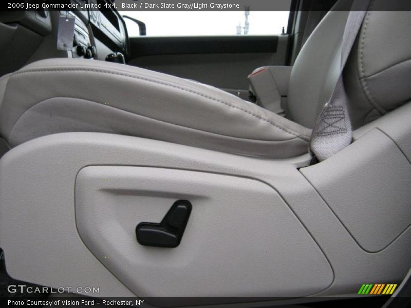 Black / Dark Slate Gray/Light Graystone 2006 Jeep Commander Limited 4x4