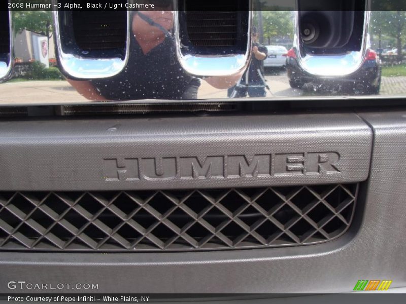 Black / Light Cashmere 2008 Hummer H3 Alpha