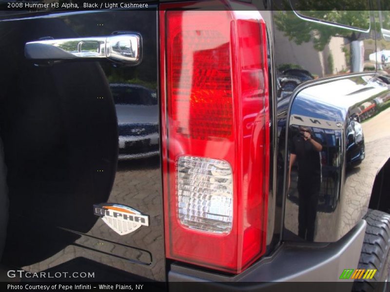 Black / Light Cashmere 2008 Hummer H3 Alpha