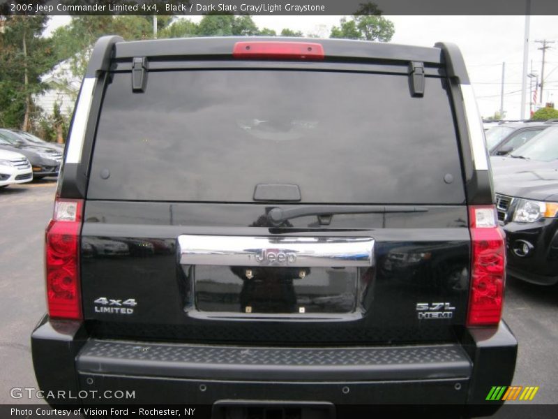 Black / Dark Slate Gray/Light Graystone 2006 Jeep Commander Limited 4x4