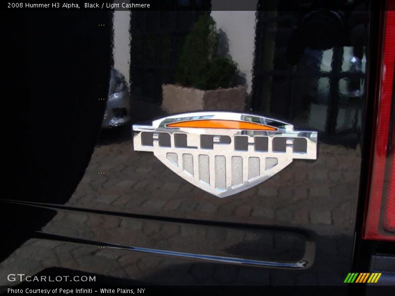 Black / Light Cashmere 2008 Hummer H3 Alpha
