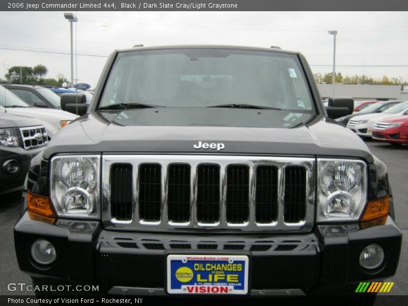 Black / Dark Slate Gray/Light Graystone 2006 Jeep Commander Limited 4x4