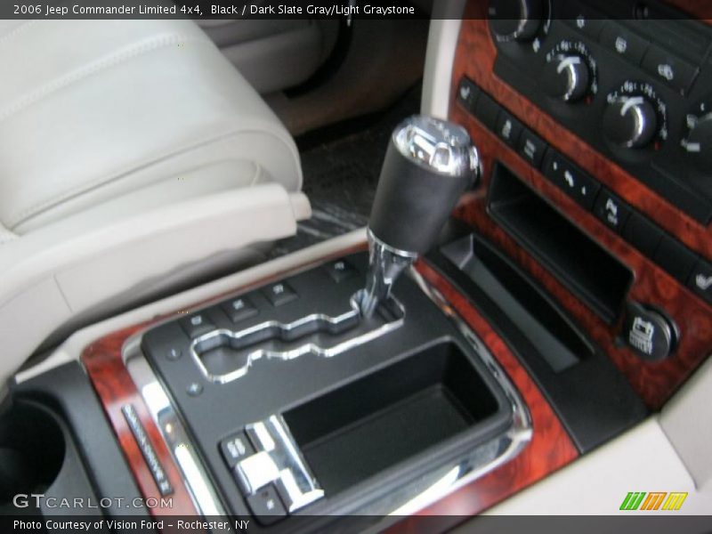 Black / Dark Slate Gray/Light Graystone 2006 Jeep Commander Limited 4x4