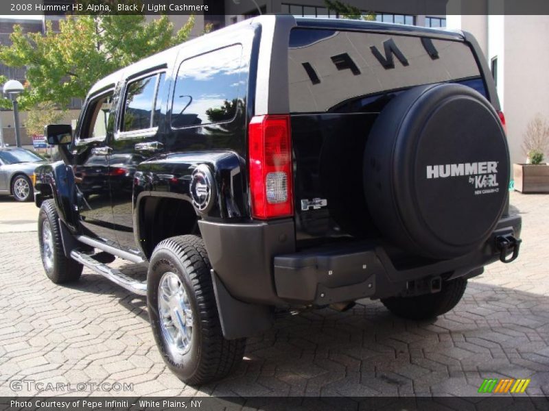 Black / Light Cashmere 2008 Hummer H3 Alpha