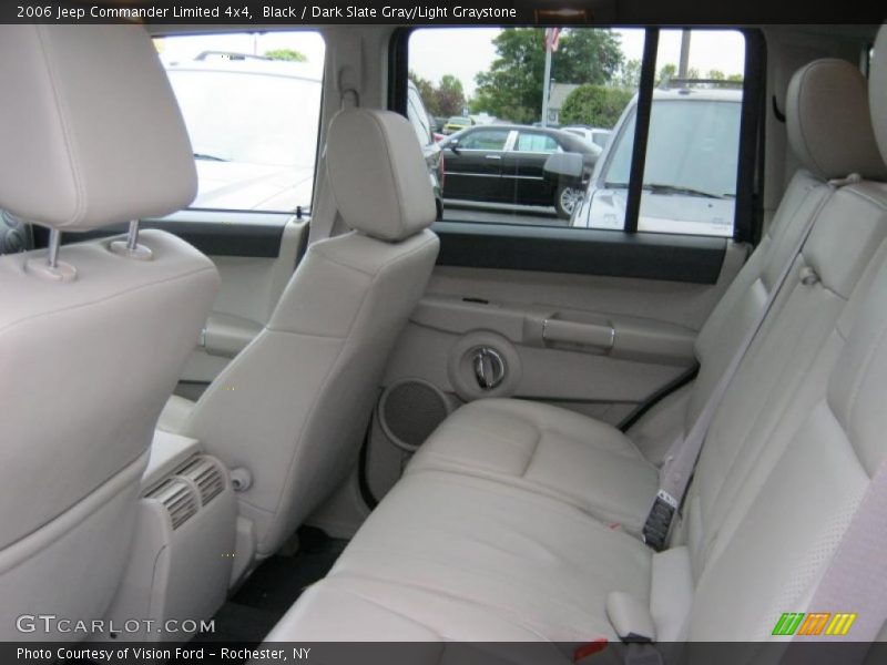 Black / Dark Slate Gray/Light Graystone 2006 Jeep Commander Limited 4x4