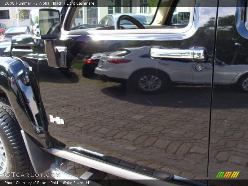 Black / Light Cashmere 2008 Hummer H3 Alpha