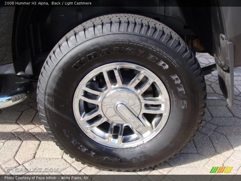 Black / Light Cashmere 2008 Hummer H3 Alpha