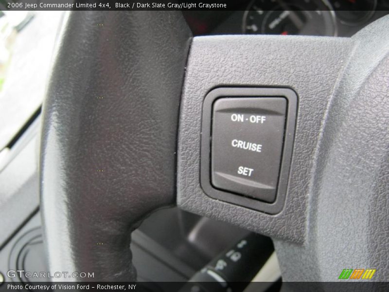 Black / Dark Slate Gray/Light Graystone 2006 Jeep Commander Limited 4x4