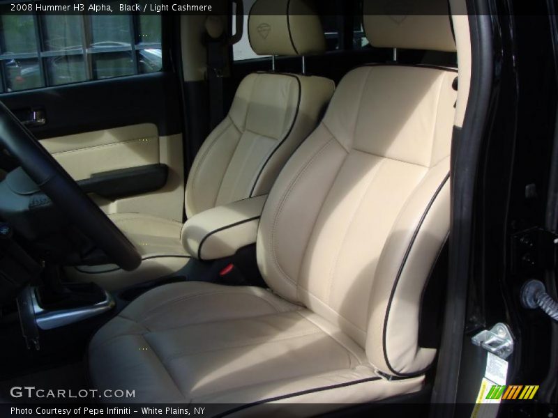 Black / Light Cashmere 2008 Hummer H3 Alpha