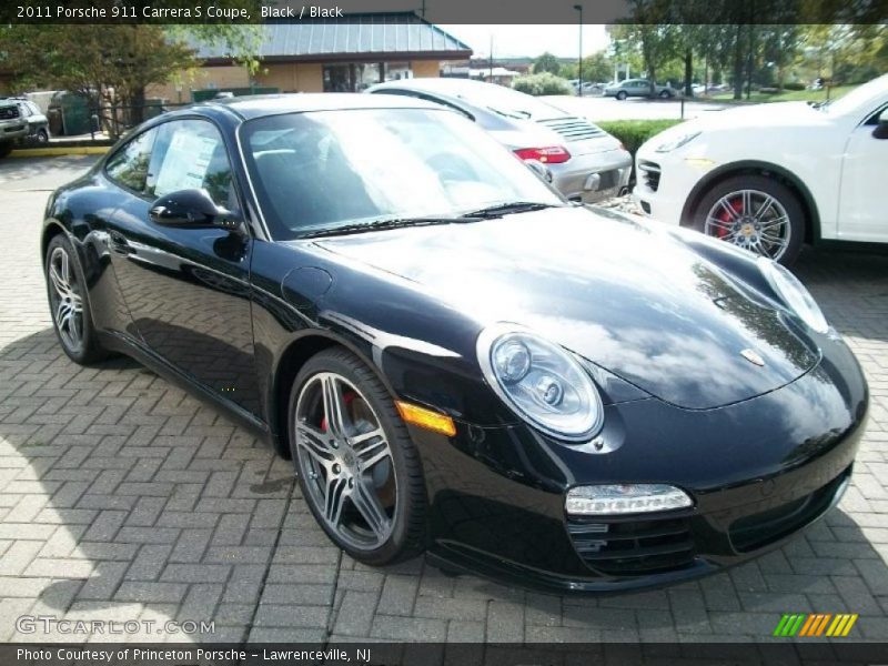 Black / Black 2011 Porsche 911 Carrera S Coupe